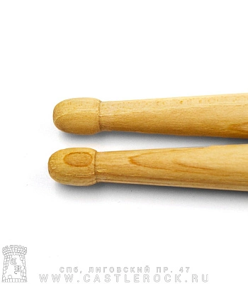 барабанные палочки hun premium power metal деревянные наконечники