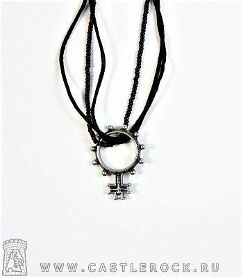 подвес alchemy gothic (алхимия готик) p504 single decade ring rosary