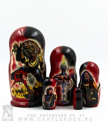 матрешка iron maiden