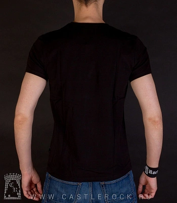 футболка кисть скелета "fuck" (светится)