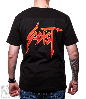 футболка sadist "something to pierce"