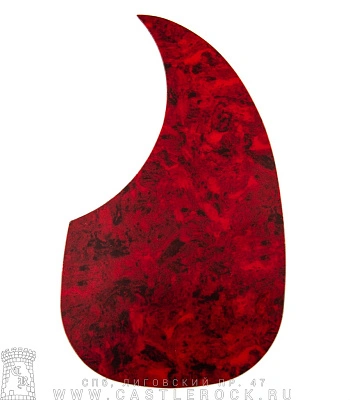 защитная накладка капля черно-красная a025hp/acpa203