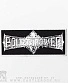 нашивка bolt thrower (лого белое)