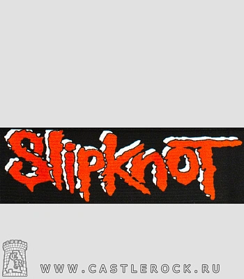 напульсник на резинке slipknot (красный)