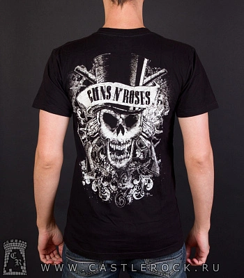 футболка guns'n'roses total