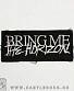 нашивка bring me the horizon (надпись, вышивка)