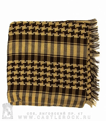 арафатка коричнево-бежевая