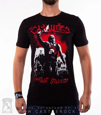 футболка casualties "constant struggle"
