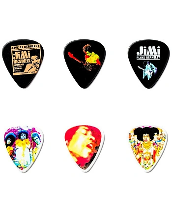 набор медиаторов jimi hendrix "electric ladyland" (12 шт.) jh-pt03h