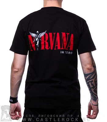 футболка nirvana "in utero"