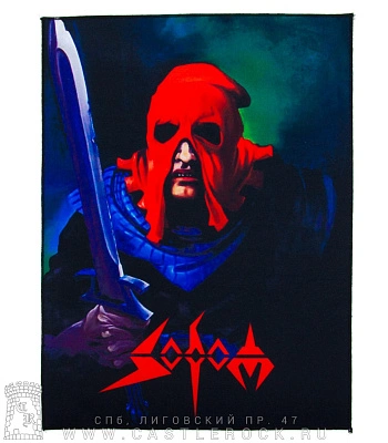нашивка на спину sodom "in the sign of evil"