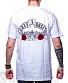 футболка guns'n'roses (лого, белая)