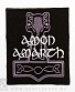 нашивка amon amarth (молот тора, вышивка)