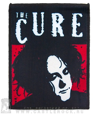 нашивка cure robert smith (вектор)