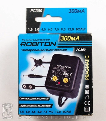 блок питания robiton pc300 (универсальный)