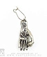 серьга alchemy gothic (алхимия готик) e261 cadavarus