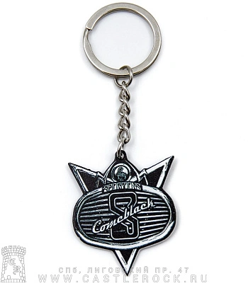 брелок металлический scorpions "comeblack"