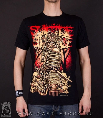 футболка suicide silence (скелет) nts