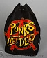 торба anarchy анархия punks not dead (надпись желтая)