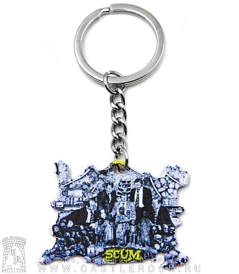 брелок металлический napalm death "scum"
