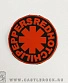 нашивка red hot chili peppers (красная)