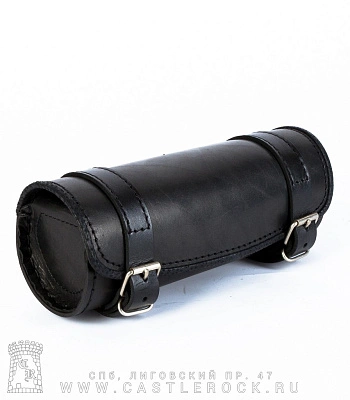 кофр для мотоцикла на ремнях (черный, малый)