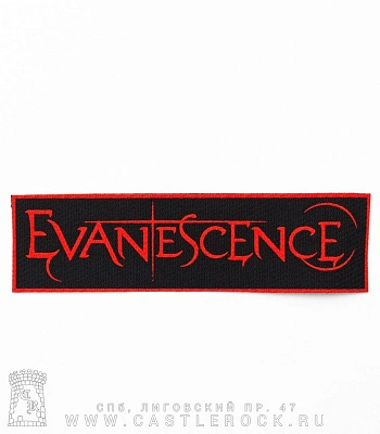 нашивка evanescence (лого красное)