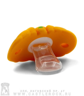 соска-пустышка тыква "halloween"