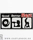 нашивка термо good better best (вышивка)