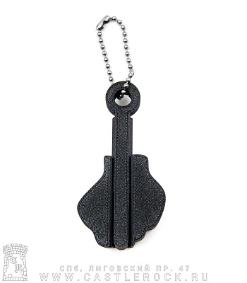 брелок castle rock fuck (выдвижной, 3d печать)