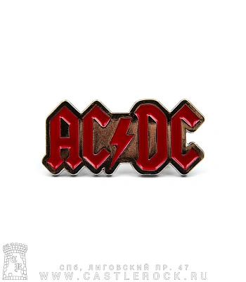 значок цанга ac/dc (лого, средний)