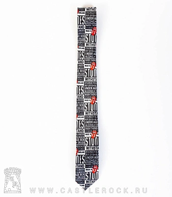 галстук rolling stones (узкий)