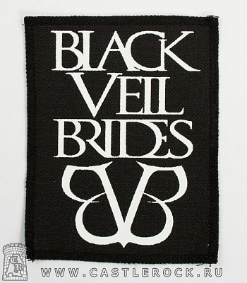 нашивка black veil brides (надпись, лого)