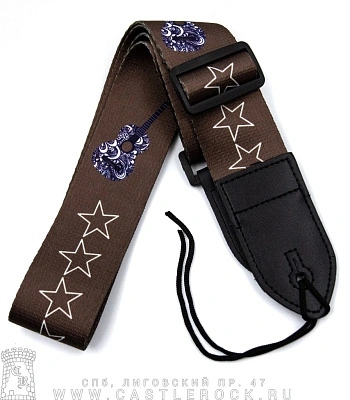 ремень для гитары rock star