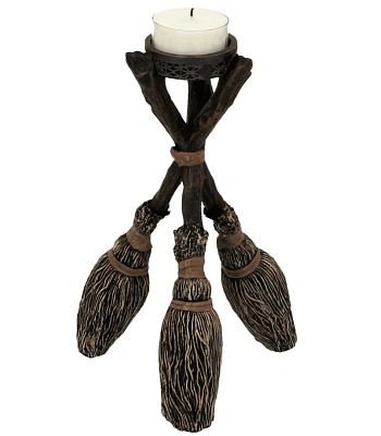 подсвечник три метлы