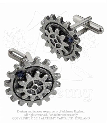 запонки alchemy gothic (алхимия готик) cl13 empire spur gear