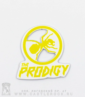 магнит металлический prodigy (лого)