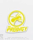 магнит металлический prodigy (лого)