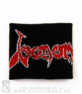 напульсник трикотажный venom "black metal"