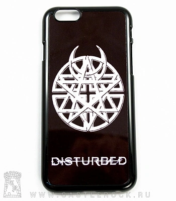 чехол для iphone disturbed (лого)