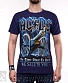 футболка ac/dc "for those about to rock. we salute you" (синяя)