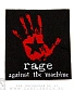 нашивка rage against the machine (вышивка)