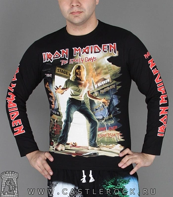 футболка iron maiden "the early days" д/р