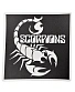 наклейка виниловая scorpions (скорпион)