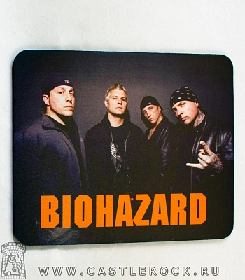 коврик для мыши biohazard (группа)