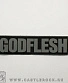 нашивка godflesh (надпись серая)