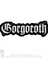 нашивка на спину gorgoroth (лого, вышивка)