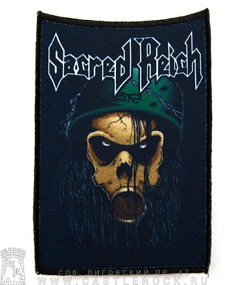 нашивка sacred reich o.d.