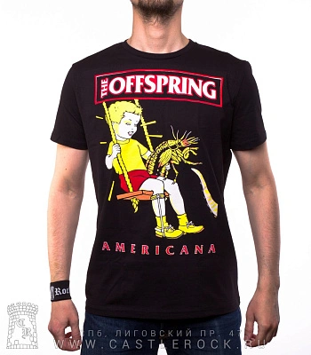 футболка offspring "americana"