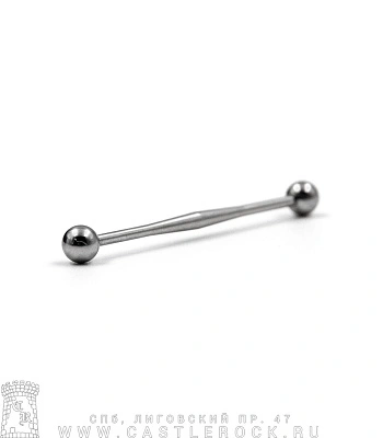 Штанга Индастриал Сталь с Шариками (с утолщением) 1,6 х 38 х 5/5